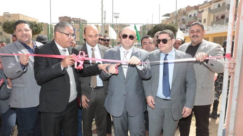 محافظ بنى سويف يفتتح
