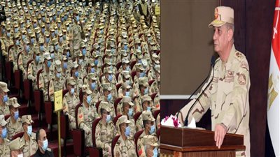 وزير الدفاع والإنتاج الحربي يلتقي طلبة الكليات والمعاهد العسكرية