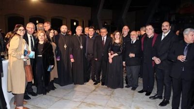سفارة أرمينيا تقيم حفل استقبال رسمى بدار الأوبرا 
