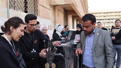 طلاب هندسة حلوان يبتكرون 