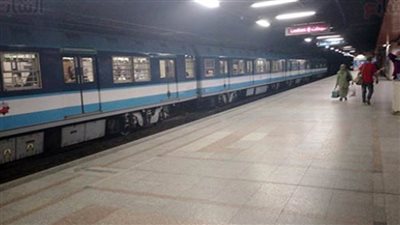 مد تشغيل قطارات مترو حلوان المرج والمنيب شبرا الخيمة غدًا
