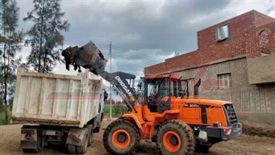 حملة مكبرة لرفع تراكمات القمامة في كفر الشيخ