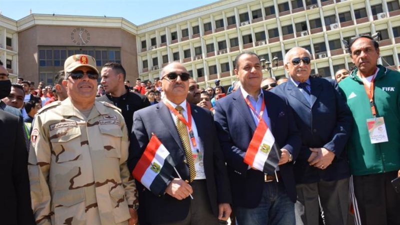 مسيرة حاشدة بجامعة