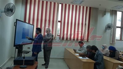 لجنة قطاع الآداب بالأعلى للجامعات تتفقد ألسن كفر الشيخ