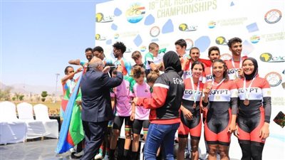 مصر تفوز بميدالية برونزية في اليوم الثالث لبطولة إفريقيا للدراجات 