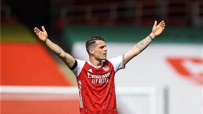 أرسنال يحدد 18 مليون يورو لبيع السويسري تشاكا هذا الصيف