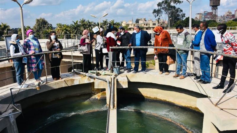 جانب من الزيارة