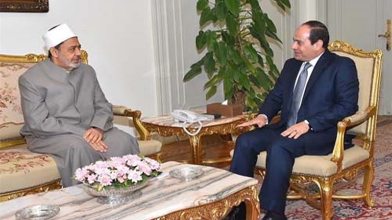 الرئيس السيسي يستقبل