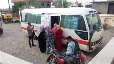 استمرار أعمال القوافل السكانية الشاملة بقرى حياة كريمة بالبحيرة