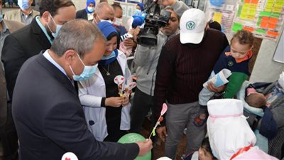 محافظ الإسماعيلية يشهد انطلاق الحملة القومية للتطعيم ضد مرض شلل الأطفال
