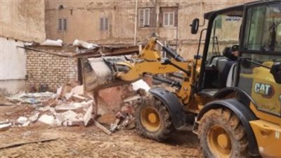 حملة مكبرة بالإسكندرية لإيقاف أعمال البناء المخالف في المهد بنطاق الأحياء