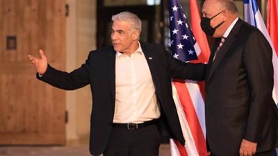 وزير الخارجية يلتقي نظيره الإسرائيلي