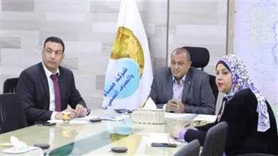 القابضة للمياه تتابع موقف مشروعات مبادرة 