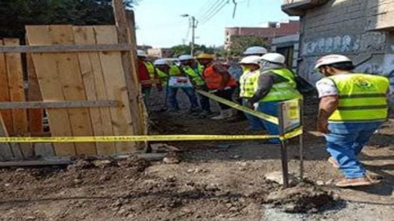 أعمال مشروع الصرف