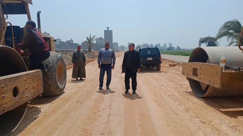 رصف الطريق الدائري