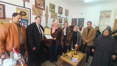 معلمة شمال سيناء تفوز بالرائد المثالي على مستوى الجمهورية  