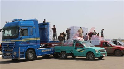 توزيع 19 ألفًا و500 كرتونة على الأسر الفقيرة والأيتام بكفر الشيخ