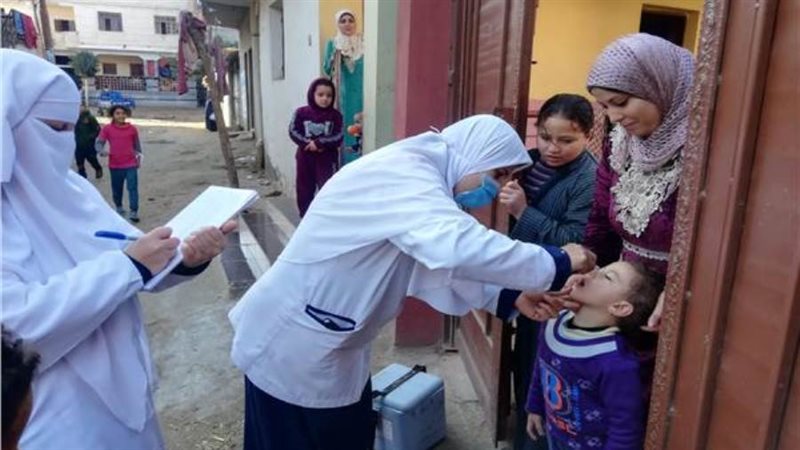 التطعيم ضد شلل الأطفال