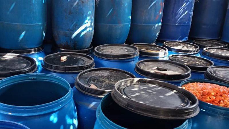 جانب من المضبوطات