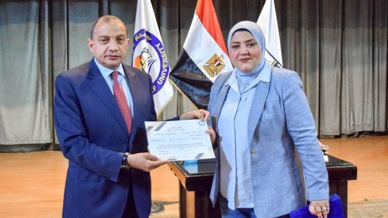 تكريم الدكتورة هبة