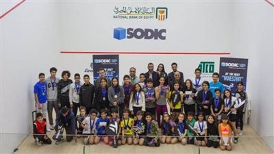 استحواذ مصري على جوائز بطولة سوديك المفتوحة للإسكواش 