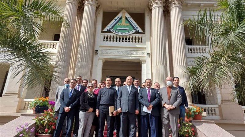 قيادات جامعة بنها