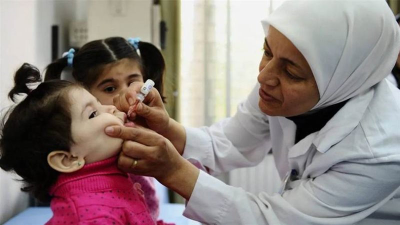 التطعيم ضد مرض شلل