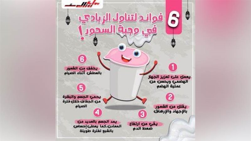 فوائد لتناول الزبادى