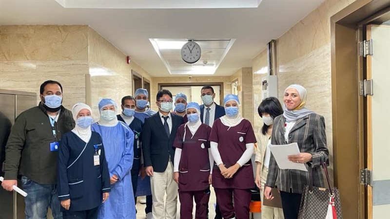 وفد الجايكا مع الفرق