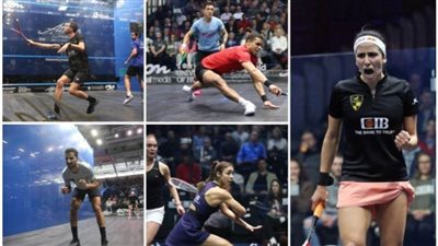 اليوم.. تطبيق النظام الجديد بنصف نهائي بطولة علام البريطانية للإسكواش