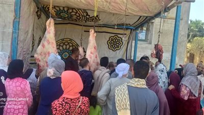 مركز سمالوط بالمنيا يفتتح 3 منافذ لبيع اللحوم البلدية بسعر 100 جنيه للكيلو