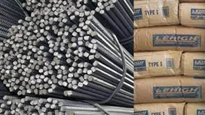  أسعار مواد البناء من الحديد والأسمنت اليوم الأحد في مصر 