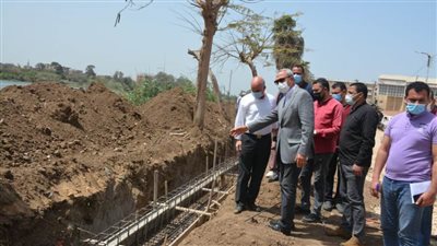 محافظ القليوبية يتابع الأعمال بالمشروعات القومية بمدينتي بنها وكفر شكر 