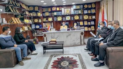 وكيل صحة الشرقية يجتمع بمديري الإدارات الفنية لمناقشة تطوير مستشفى القنايات 