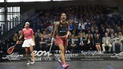 للمرة الأولى في تاريخها.. هانيا الحمامي تتوج بلقب بطولة علام الدولية للإسكواش