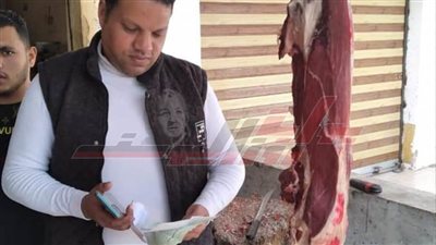 ضبط لحوم مذبوحة خارج السلخانة وأسماك مجهولة المصدر بكفر الشيخ