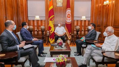 الرئيس السريلانكي يعرب عن تقديره لمصر ويثمن الروابط الوطيدة بين الدولتين