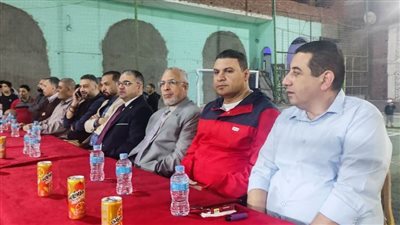 برلمانى بشبرا الخيمة يفتتح دورة رمضانية  بمشاركة 32 فريقًا