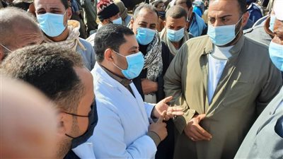 مساعد وزير الزراعة يتفقد مشروعات صندوق التأمين على الثروة الحيوانية بغرب النوبارية