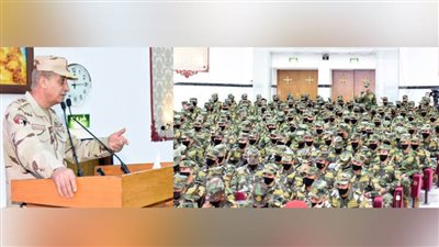 وزير الدفاع يلتقي مقاتلي قوات المظلات