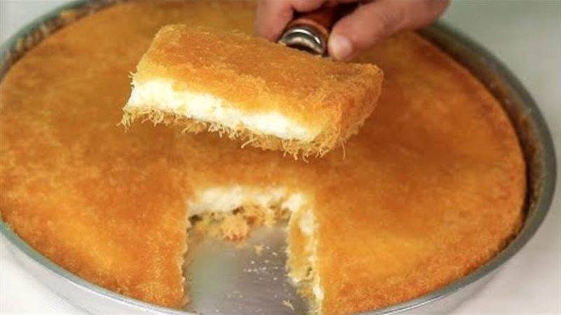 كنافة بالكريمة