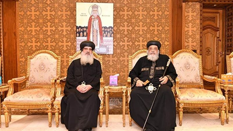 البابا تواضروس يستقبل