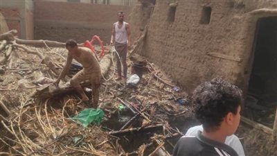 السيطرة على حريق بمنزل بالطوب اللبن في شبين القناطر 