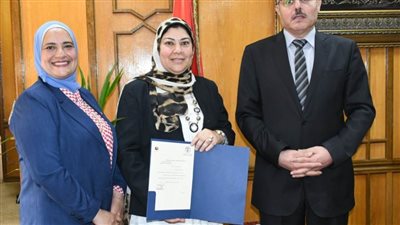 رئيس جامعة قناة السويس: رانيا حلمي وكيلا للدراسات العليا بطب بيطري القناة 