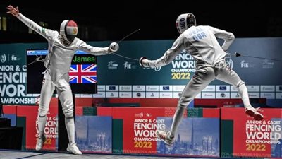 محمد ياسين يتأهل إلى نهائي بطولة العالم لسلاح سيف المبارزة شباب بدبي