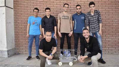  فوز فريق طلابي بهندسة أسيوط بالمركز الخامس عالميا لتصميمهم 
