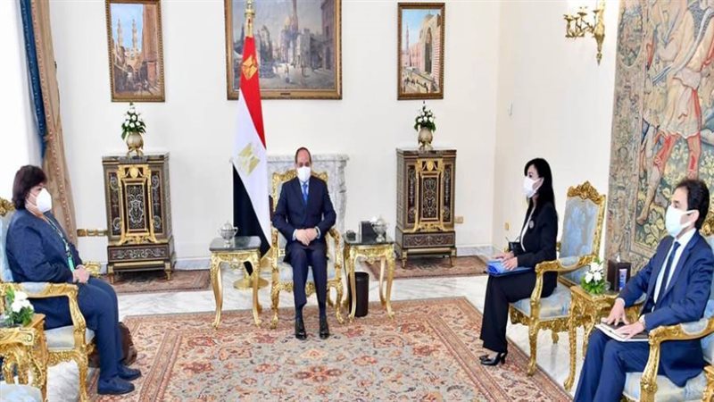 الرئيس السيسي خلال