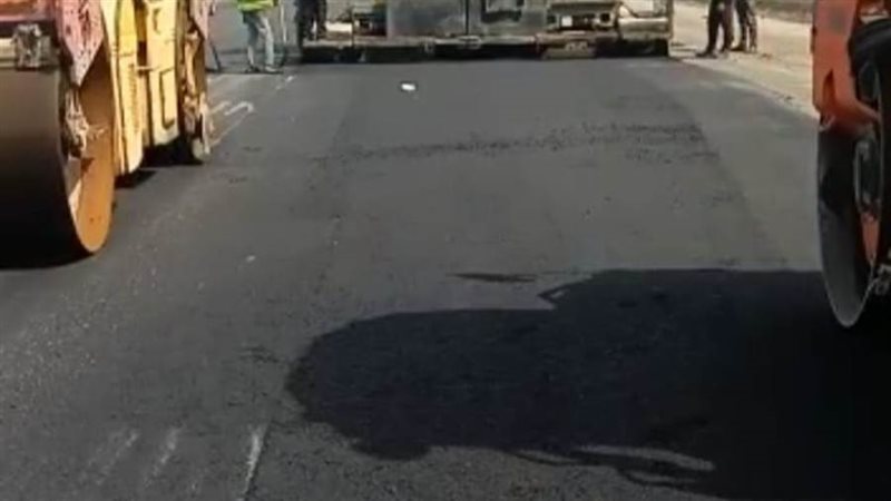 رفع كفاءة طريق محور