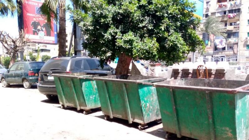 تطهير صناديق القمامة