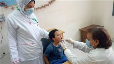 حياة كريمة... الكشف على ١٧٤٠ مواطنًا في قافلة طبية مجانية بقرية جنبواي بالبحيرة